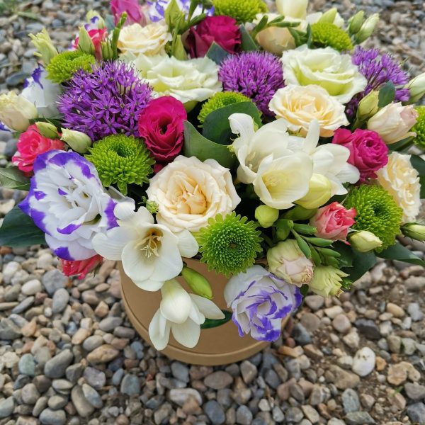 Aranjament Floral in Cutie
